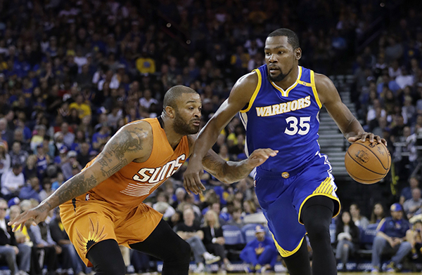 Phoenix Suns v Golden State Warriors, NBA basketball game, Oakland, USA – 13 Nov 2016