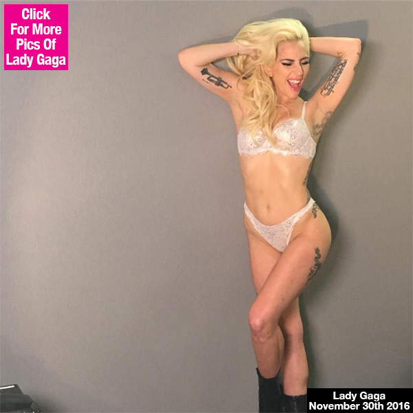 Lady Gaga Shows Off Her Curves in Sexy Thong Bikini Photos