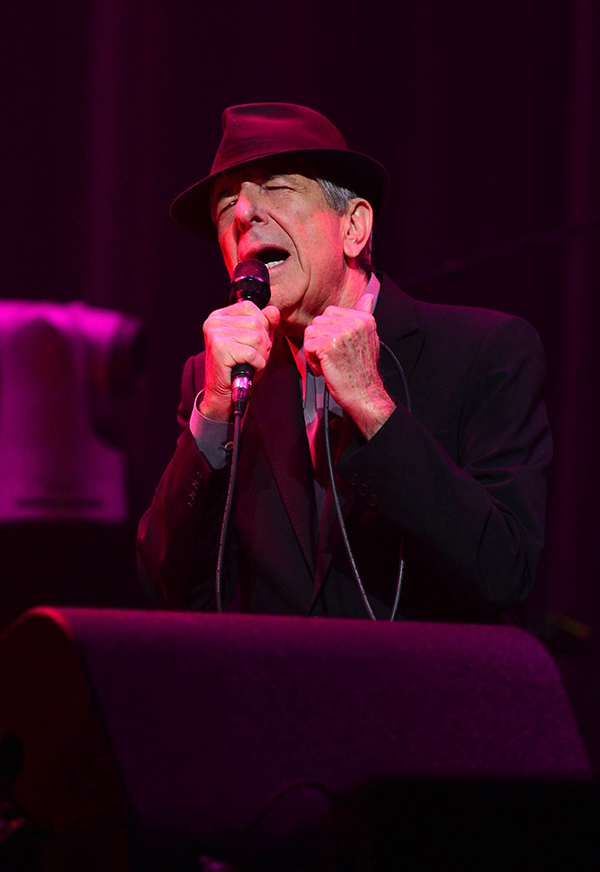 Singer & Songwriter Leonard Cohen (REX/Shutterstock)
