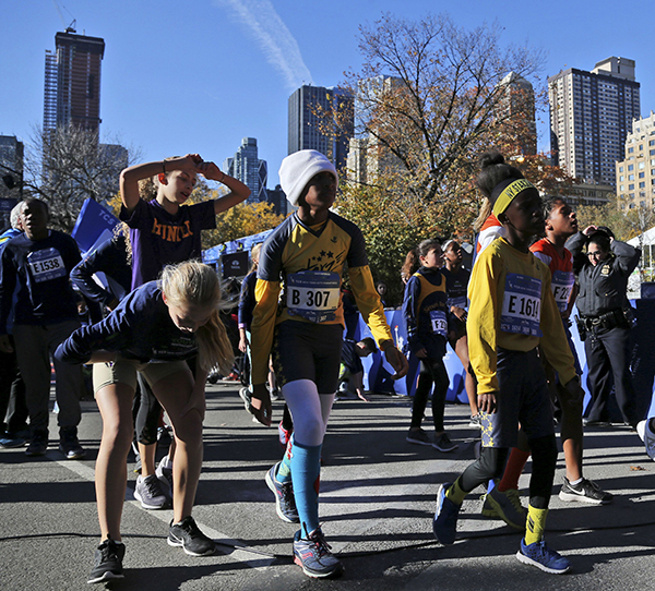The NYC Marathon on November 6, 2016 (REX/Shutterstock)
