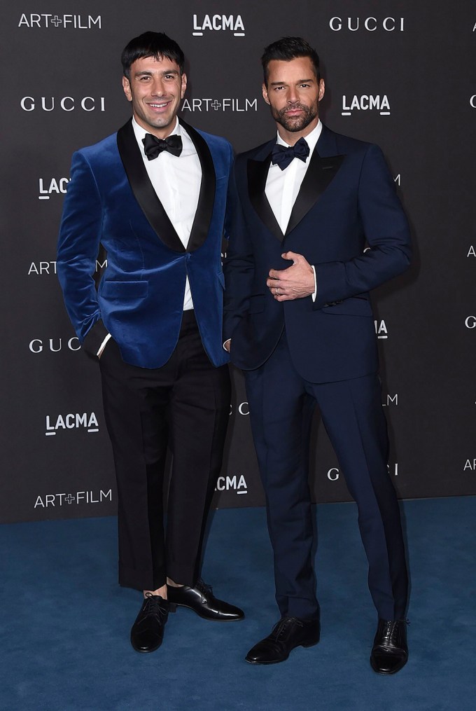 Jwan Yosef & Ricky Martin At 2019 LACMA Art And Film Gala
