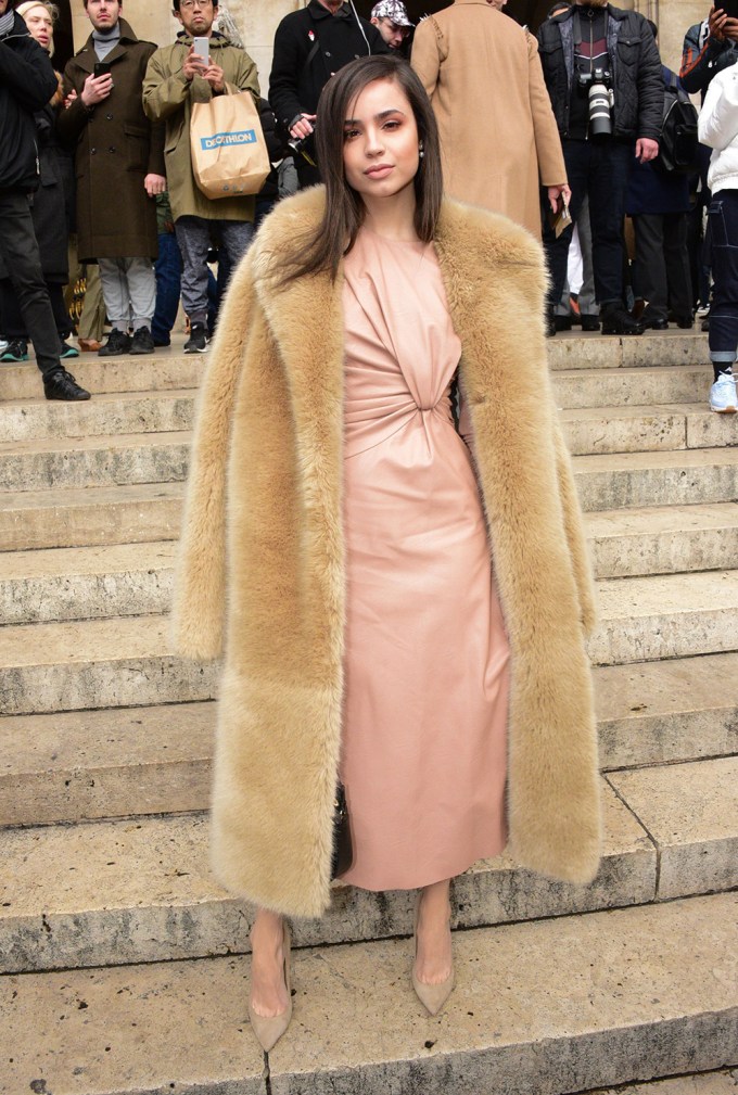 Sofia Carson Stella McCartney show Paris Fashion Week