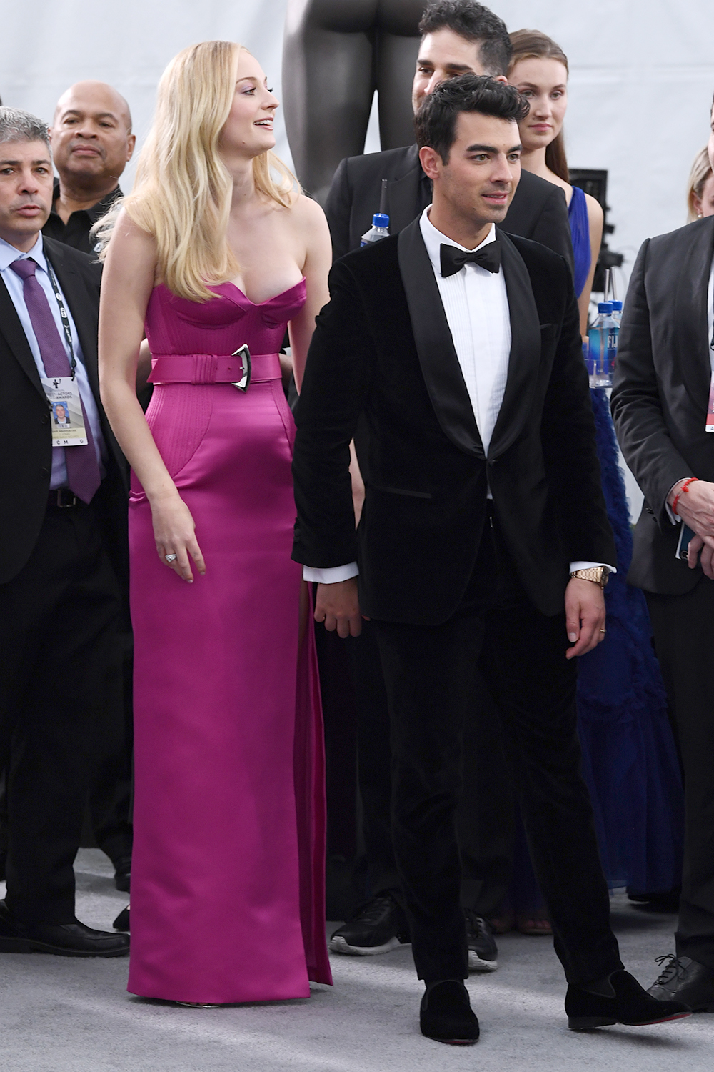 What Joe Jonas and Sophie Turner Wore at the 2020 SAG Awards
