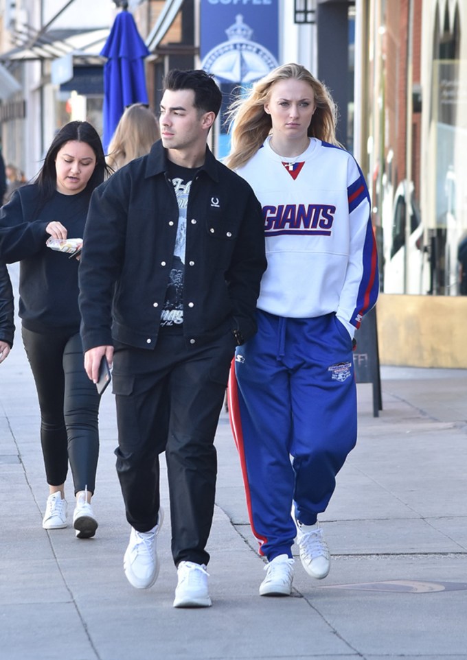 Sophie Turner & Joe Jonas Out & About