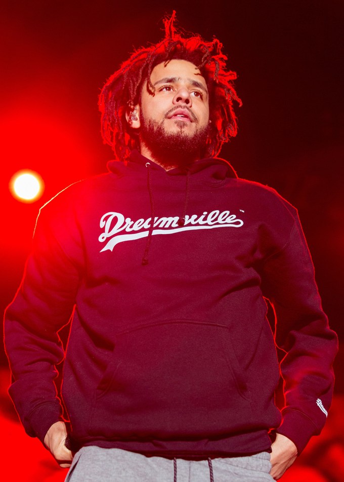 J. Cole Performing At Life Is Beautiful