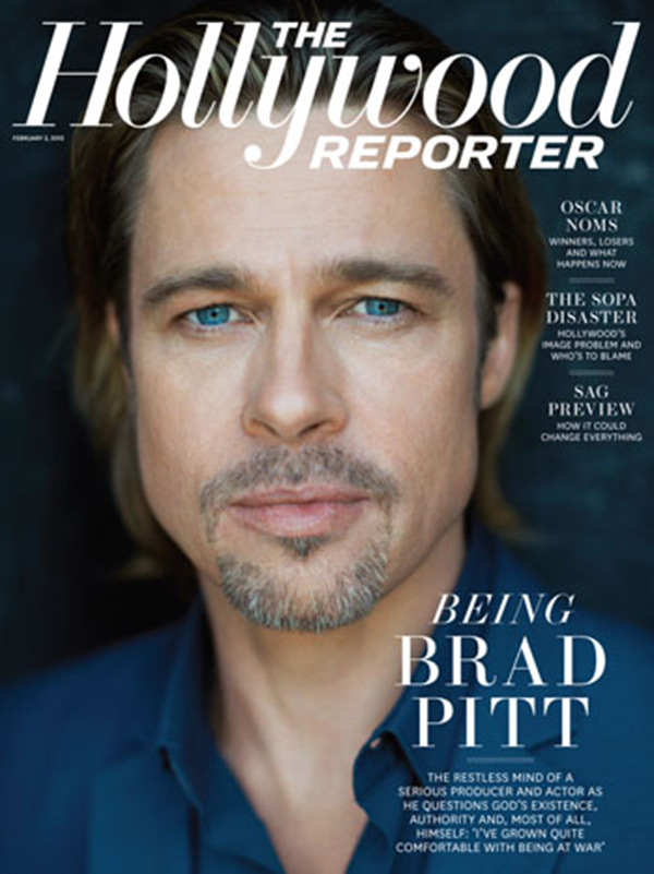Brad Pitt’s pretty eyes