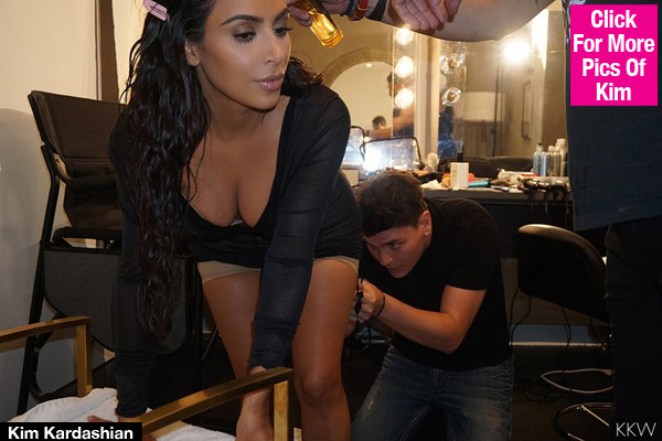 Kim Kardashian Booty Morph