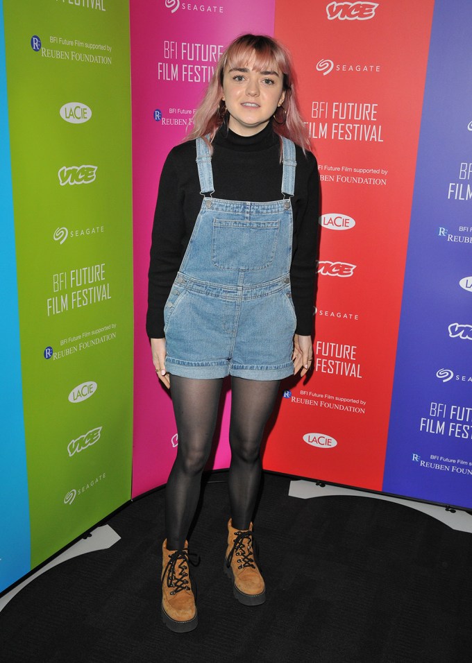 Maisie Williams at the BFI Film Festival