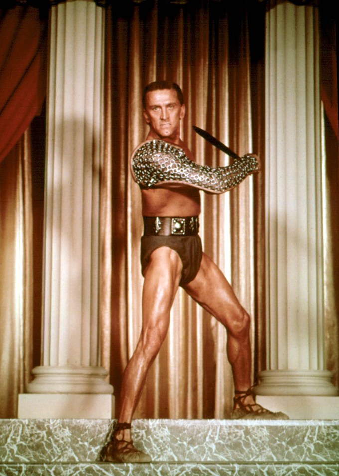 Kirk Douglas in ‘Spartacus’