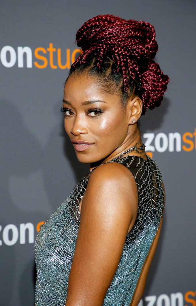 Keke Palmer Sparkles In Beaded Gown