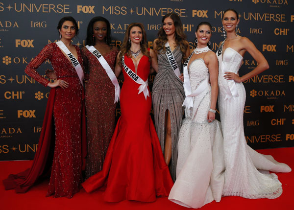 Miss Universe Pageant, Pasay, Philippines – 29 Jan 2017