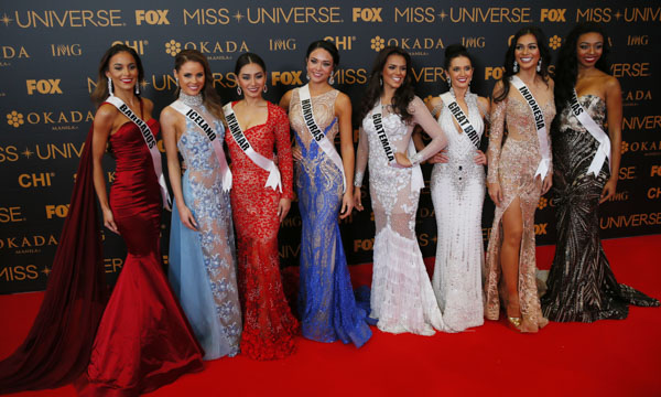 Miss Universe Pageant, Pasay, Philippines – 29 Jan 2017