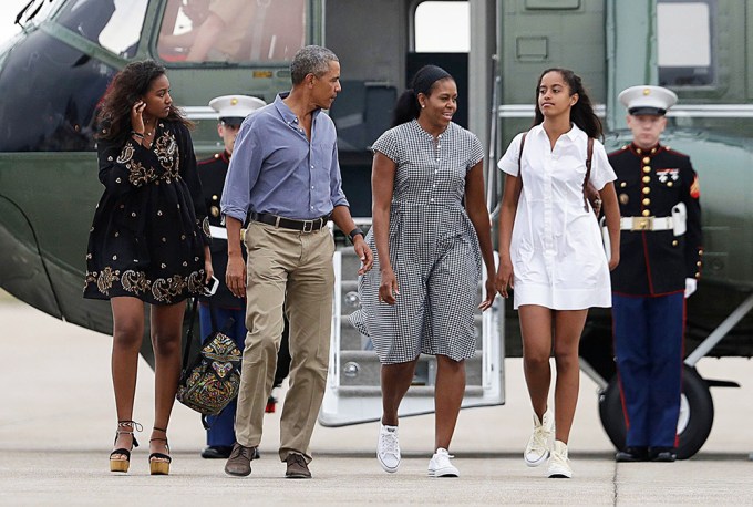 Barack & Michelle Obama: Photos Of The Former First Family