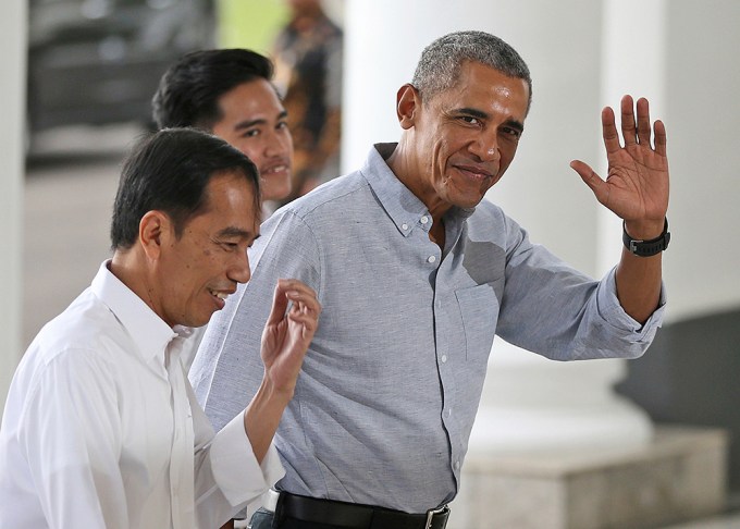 Obama In Jakarta, Indonesia