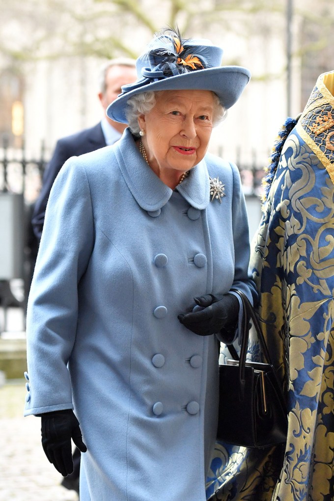 Queen Elizabeth II On Commonwealth Day Service