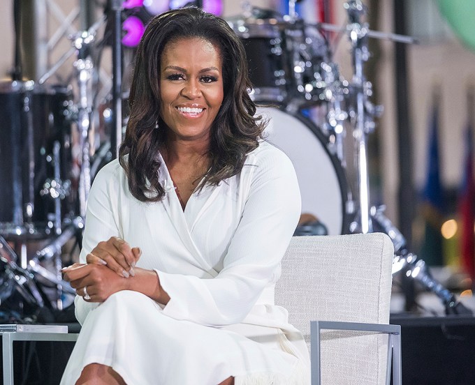 Michelle Obama Is Radiant In White