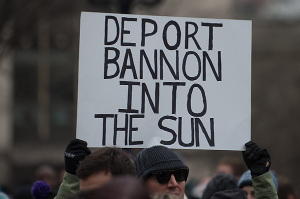 NEWS Travel Ban Protest at The White House, Washington Dc, USA – 29 Jan 2017
