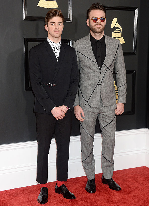 andrew-taggart-alex-pall-grammy-awards-2017-hottest-hunks