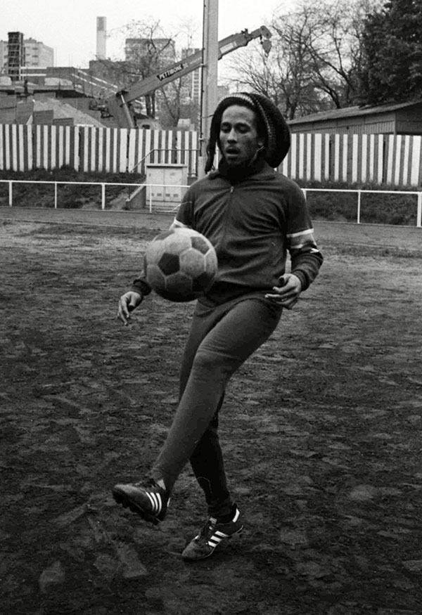 Bob Marley Plays Soccer