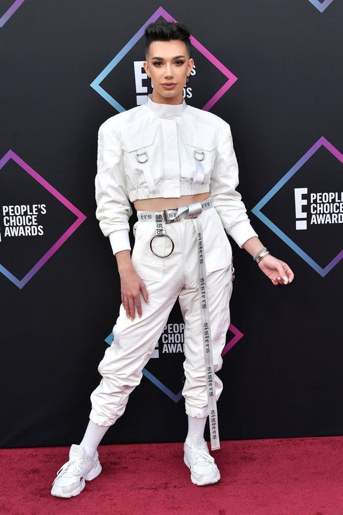 James Charles Looks Fierce At People’s Choice Awards