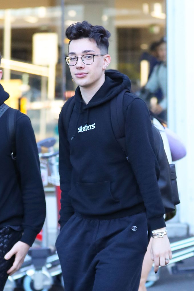 James Charles Out & About