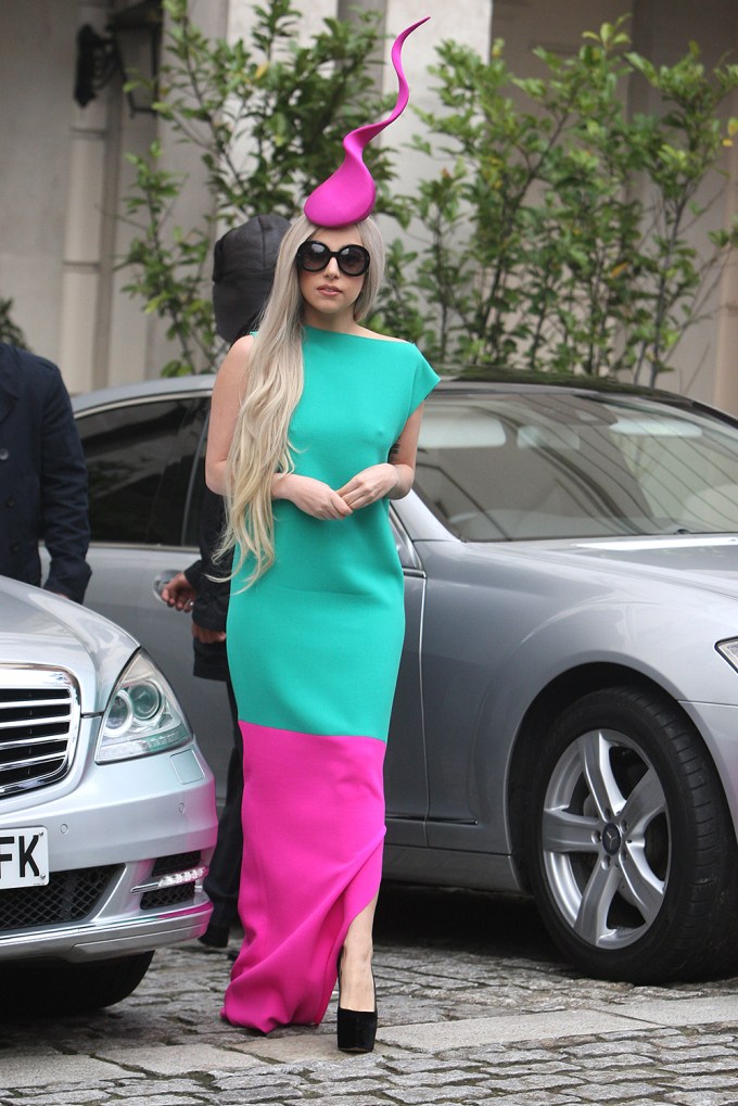 Lady Gaga out and about