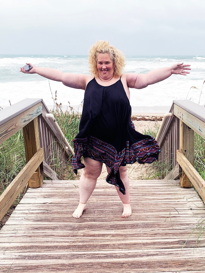 Mama June Jumps For Joy