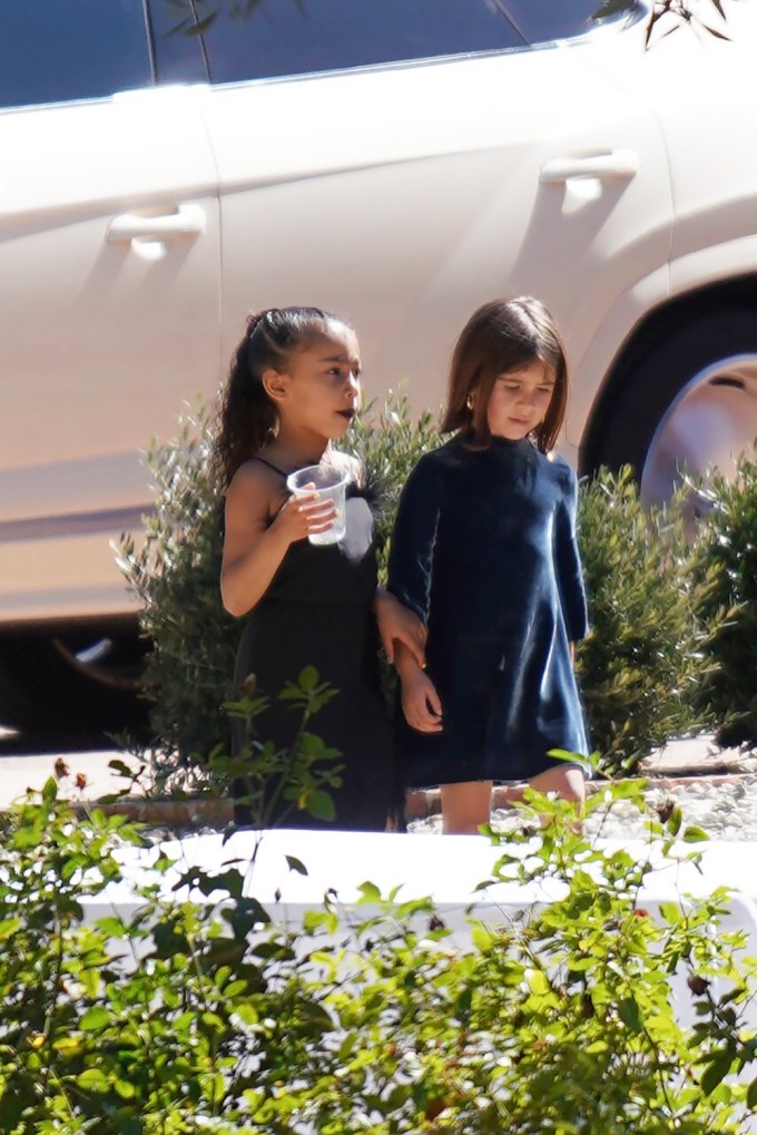 North west and Penelope disick