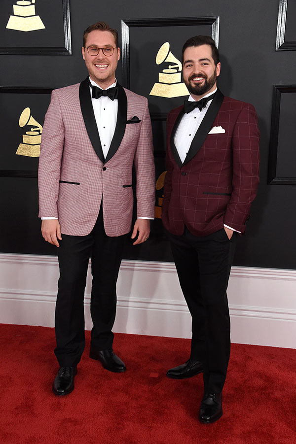 the-okee-dokee-brothers-grammy-awards-2017-hottest-hunks