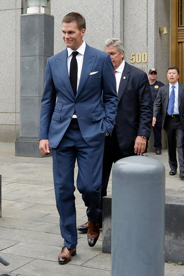 Tom Brady Steps Out In A Suit