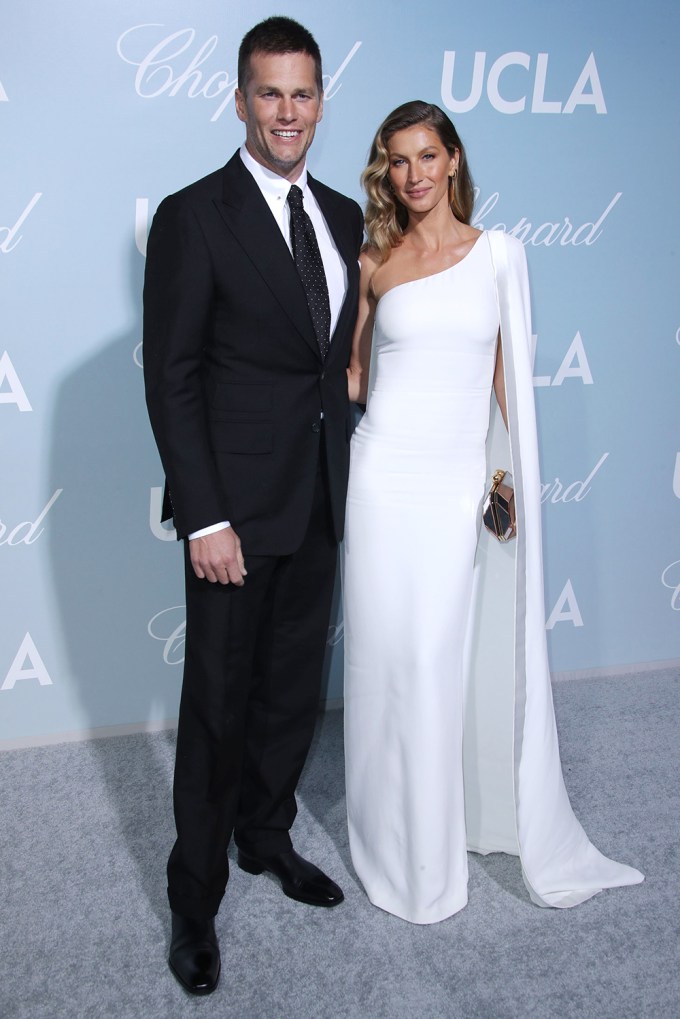 Tom Brady & Gisele Bundchen At The Hollywood For Science Gala