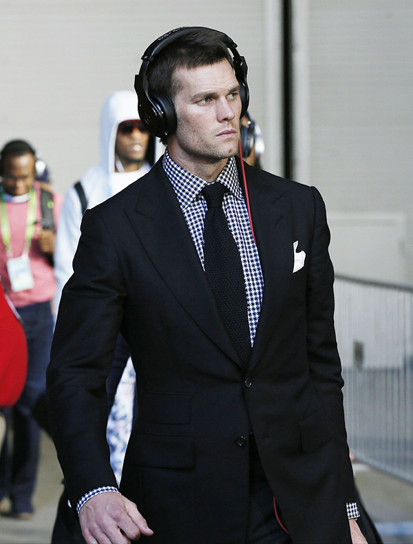 Tom Brady Heading To The Stadium