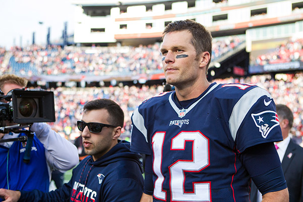 Tom Brady Looking Determined