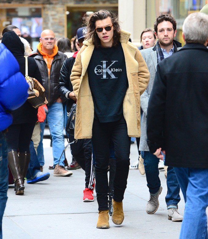 Harry Styles On A Stroll In NYC