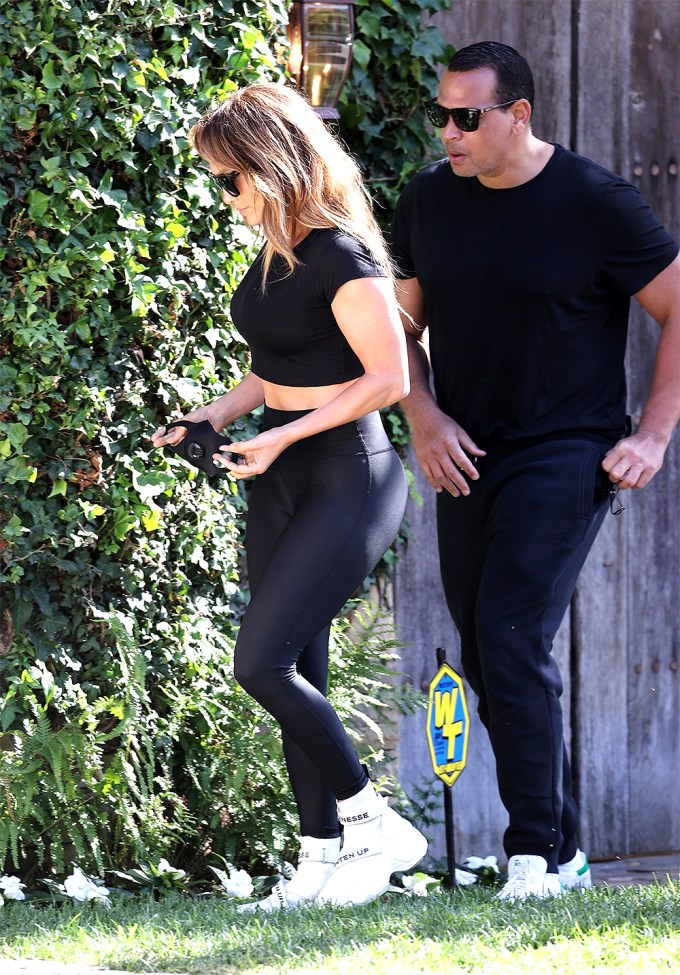 J.Lo And A-Rod Out And About In Malibu