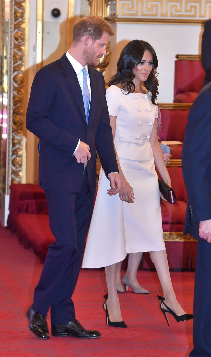 Meghan Markle & Prince Harry at the Queen’s Young Leaders Awards Ceremony