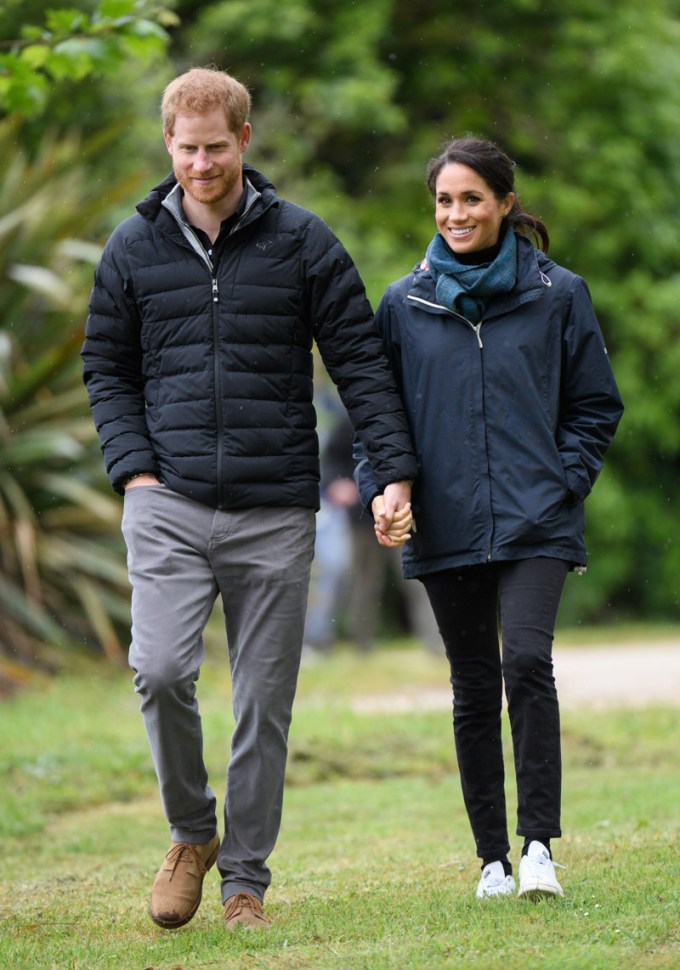 Prince Harry and Meghan Duchess in New Zealand