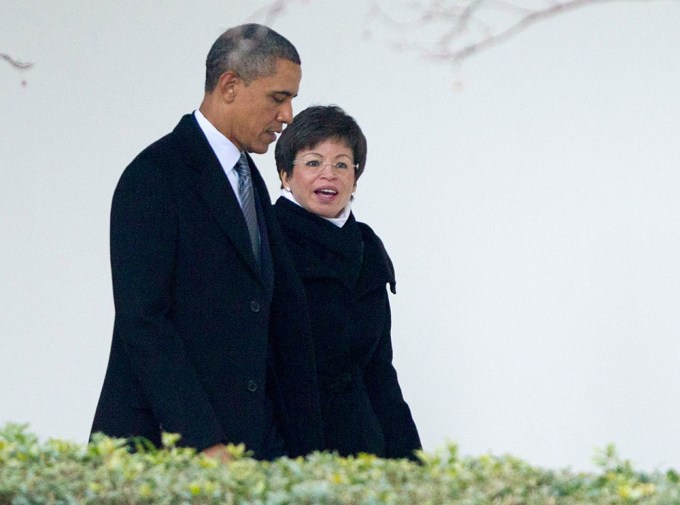 Barack Obama & Valerie Jarrett