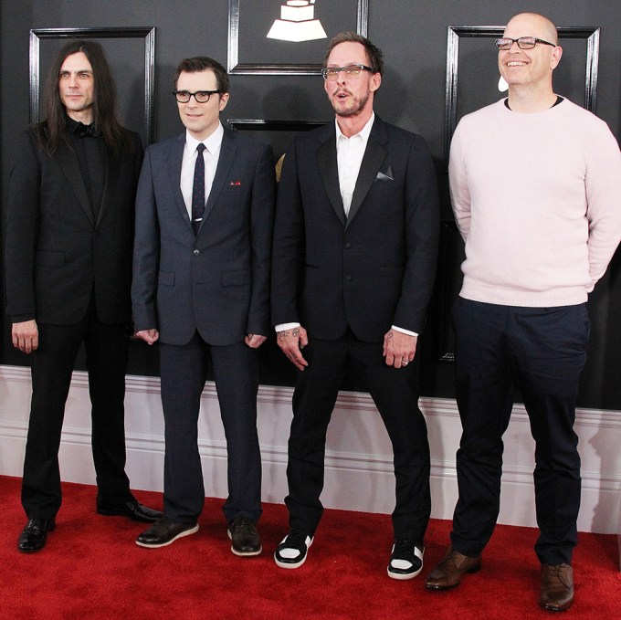 Weezer At The 59th Annual Grammy Awards