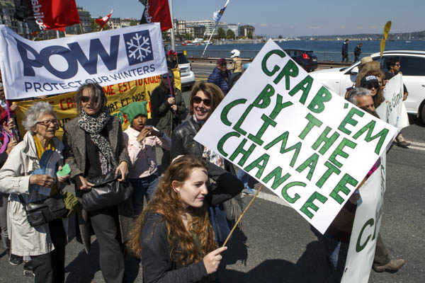 World Climate March in Geneva, Geneva Geneve Genf, Switzerland – 29 Apr 2017