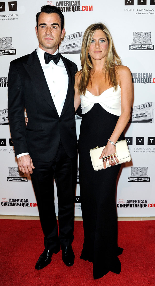Jennifer Aniston & Justin Theroux Hit the Red Carpet