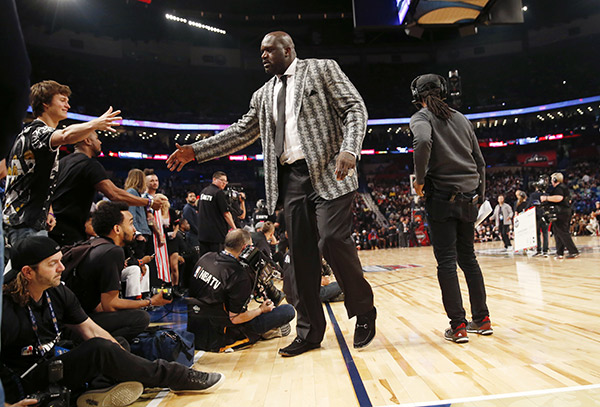 Shaquille O’Neal During NBA All-Star Game