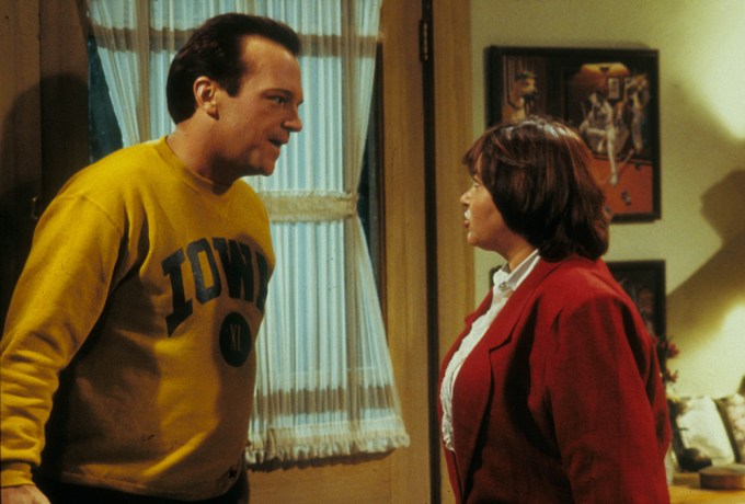 Roseanne Barre and Tom Arnold