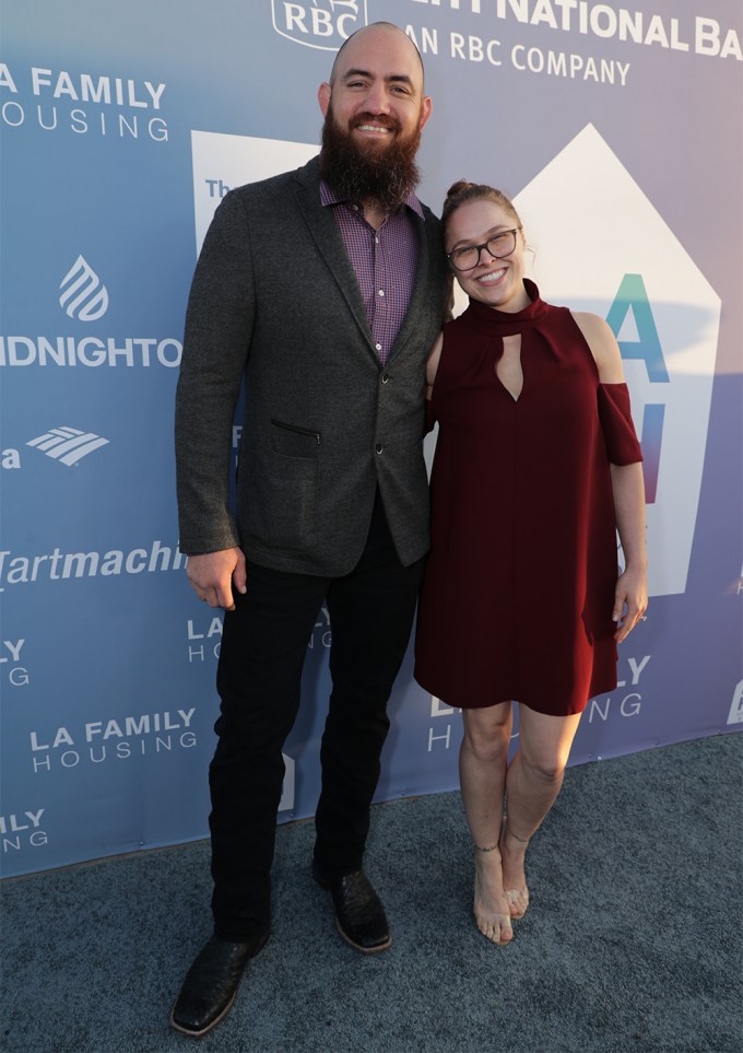 Travis and Ronda at the LAFH Awards 2019
