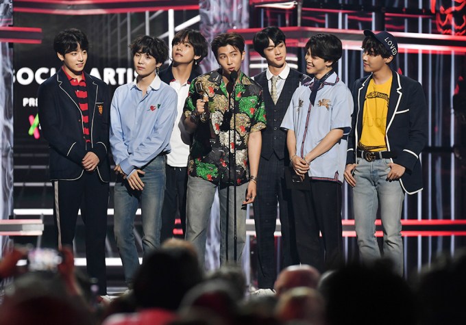 BTS at the 2018 Billboard Music Awards