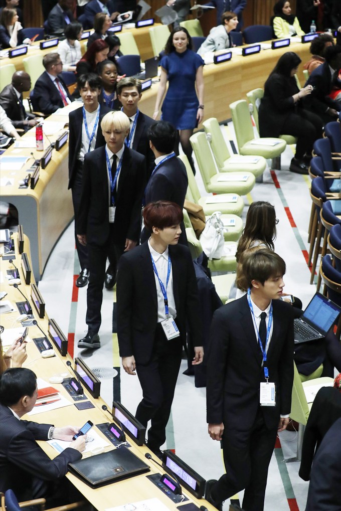 BTS at the 73rd session of the General Assembly