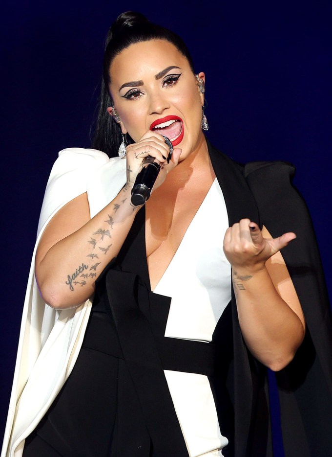 Demi Lovato Performs At Rock In Rio Lisbon