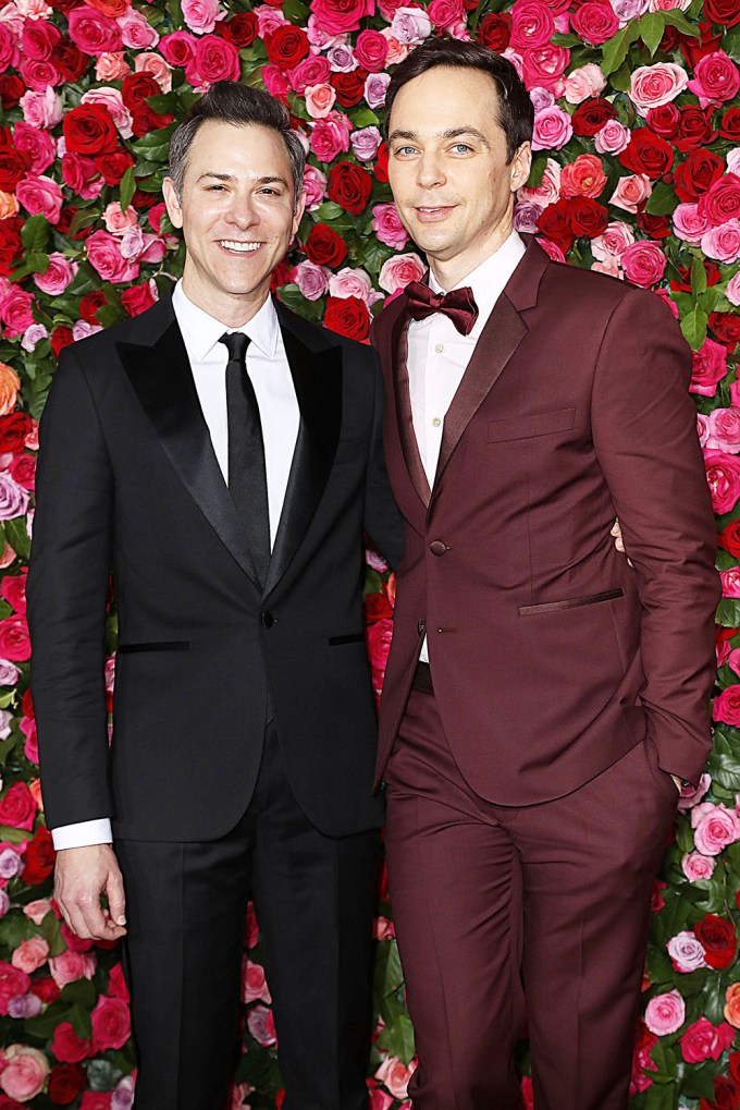Todd Spiewak and Jim Parsons 72nd Annual TONY Awards