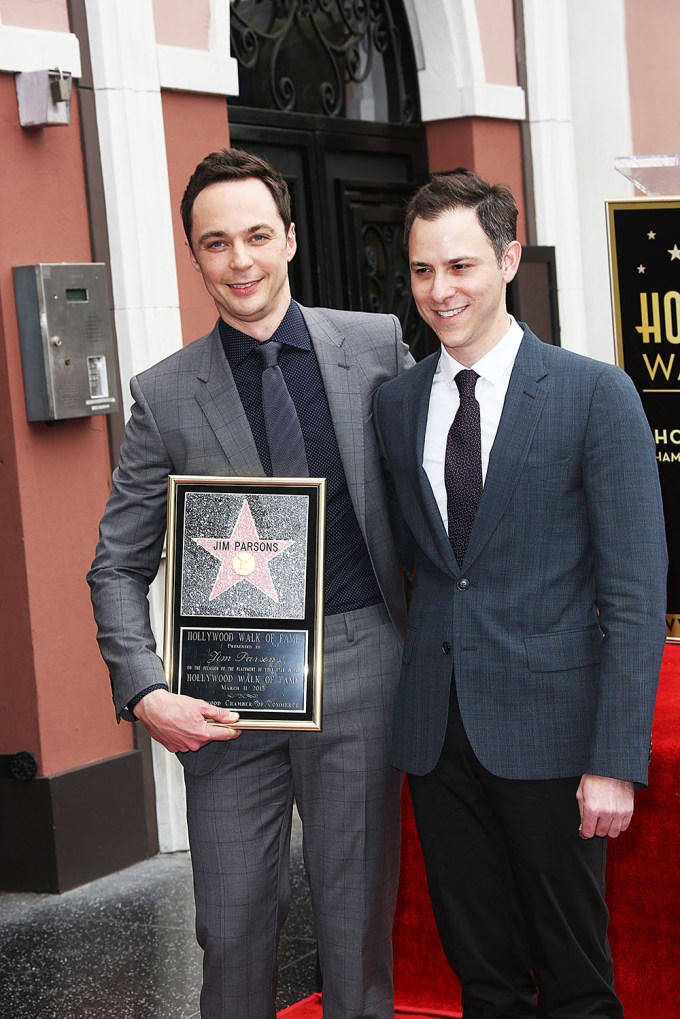 Jim Parsons Honored with Star on the Hollywood Walk of Fame