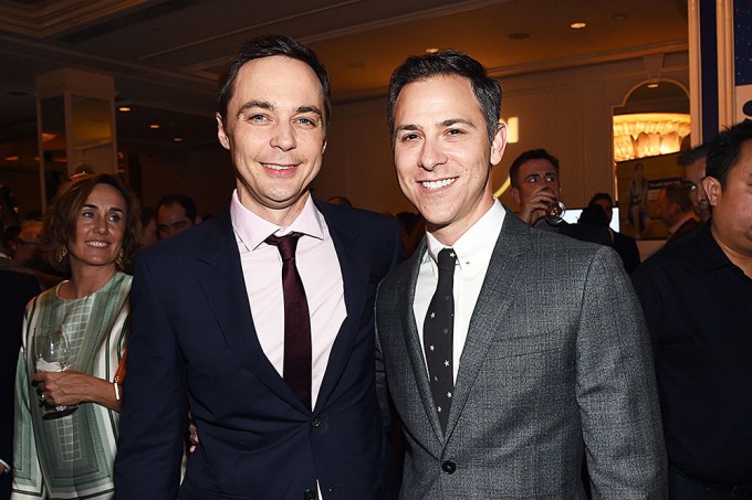 Jim Parsons and Todd Spiewak. at the 11th Annual GLSEN Respect Awards